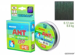 Плетенка ANT Green 8-PE 135m 0.12мм