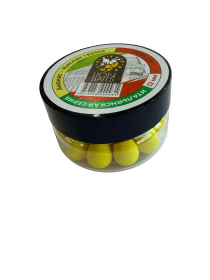 Бойлы Pop-Up Lion Baits Итальянская серия "БАНАН-СКОПЕКС" (желтый) 12мм 25 г