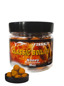 Бойлы "FISHKIT" Classic тонущие МЕД 14мм 100г