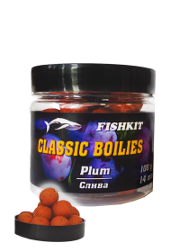 Бойлы "FISHKIT" Classic тонущие СЛИВА 14мм 100г