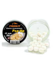 Бойлы "FISHKIT" POP-UP 12mm БЕЛЫЙ ШОКОЛАД