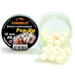 Бойлы "FISHKIT" POP-UP 12mm ЧЕСНОК