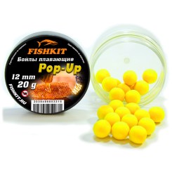 Бойлы "FISHKIT" POP-UP 12mm МЕД