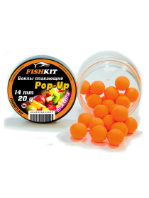 Бойлы "FISHKIT" POP-UP 14mm ТУТТИ-ФРУТТИ