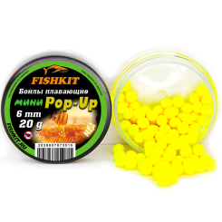 Бойлы "FISHKIT" POP-UP 6mm МЕД