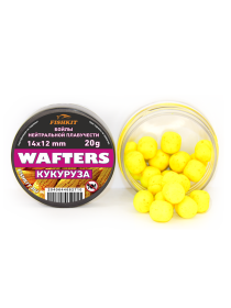 Бойлы "FISHKIT" WAFTERS 14x12 mm КУКУРУЗА