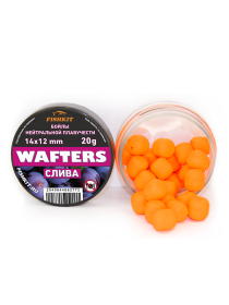 Бойлы "FISHKIT" WAFTERS 14x12 mm СЛИВА