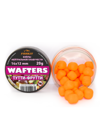 Бойлы "FISHKIT" WAFTERS 14x12 mm ТУТТИ-ФРУТТИ