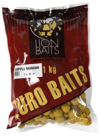 Бойлы Тонущие Lion Baits Евро 20мм "АНАНАС ГАВАЙСКИЙ" 1кг