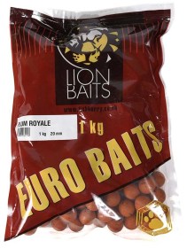 Бойлы Тонущие Lion Baits Евро 20мм "СЛИВА КОРОЛЕВСКАЯ" 1кг