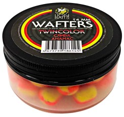 Бойлы Wafters двухцветные Lion Baits 12мм "СЛИВА-АНАНАС"