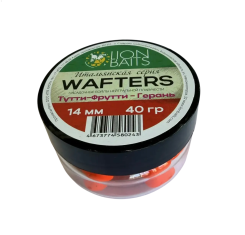 Бойлы Wafters Lion Baits Итальянская серия "БАНАН-СКОПЕКС" (желтый) 14мм 40 г