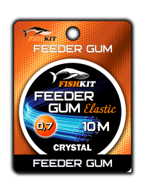 Фидергам "FISHKIT" Elastic 0.7 mm