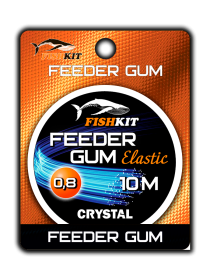 Фидергам "FISHKIT" Elastic 0.8 mm