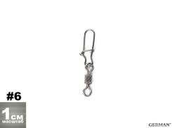 Карабин GERMAN 004  №6  пак.10шт