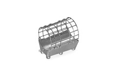 Кормушка с ГРУНТОЗАЦЕПОМ 120гр (10)