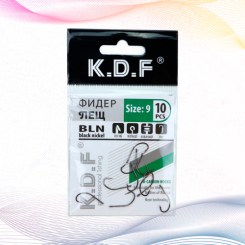 Крючки KDF Фидер Лещ №9
