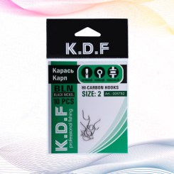 Крючки KDF Карась Карп №2
