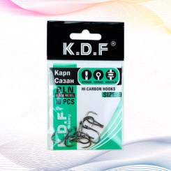 Крючки KDF Карп Сазан 005805 №9
