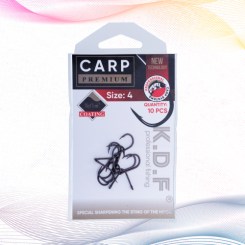 Крючки тефлоновые KDF Carp Premium №4