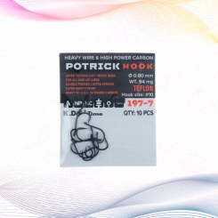 Крючки тефлоновые KDF Potrick Hook 197-7 №10