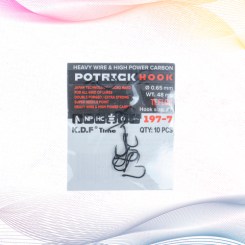 Крючки тефлоновые KDF Potrick Hook 197-7 №7