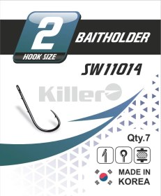 Крючок Killer BAITHOLDER №7 арт.11014