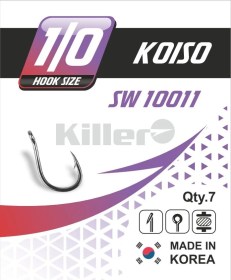 Крючок Killer KOISO № 1/0 арт.10011