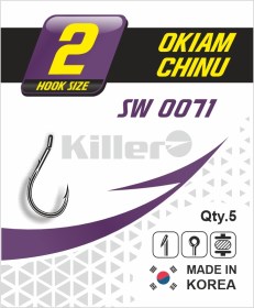 Крючок Killer OKIAM-CHINU №8 арт.0071