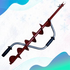 Ледобур Двуручный Prima d-100 мм (Коричневый)