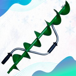 Ледобур Двуручный Toros Sport d-130 мм (Зеленый)