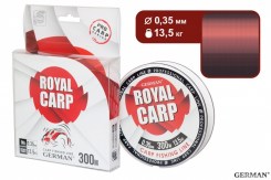  Леска карповая "ROYAL CARP BU" 300 м / 0.35 мм