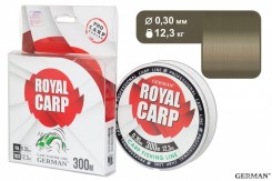  Леска карповая "ROYAL CARP GR" 300 м / 0.30 мм