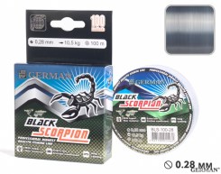 Леска "BLACK SCORPION - 2" 100 м / 0.28 мм
