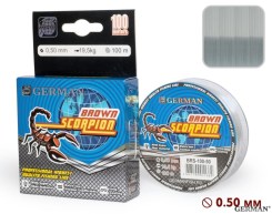 Леска "BROWN SCORPION - 2" 100 м / 0.50 мм