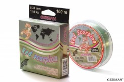 Леска "RED SCORPION" 100 м / 0.18 мм