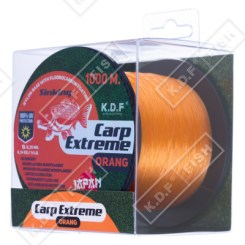 Леска с покрытием флюорокарбона KDF Carp Extreme Orang 0,36мм 1000м