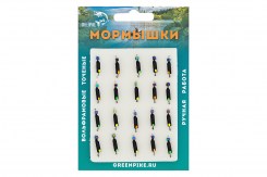  Мормышка Вольфрам Балансир Ø3-1.2гр уп.20шт арт:120