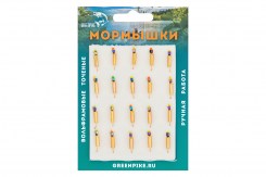  Мормышка Вольфрам Балансир Ø3-1.2гр уп.20шт арт:121
