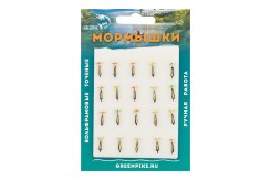  Мормышка Вольфрам Черт-уралка Ø2-0.4гр уп.20шт арт:143,3