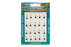  Мормышка Вольфрам Дробь Ø4-0.7гр уп.20шт арт:204,2