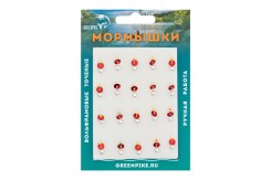  Мормышка Вольфрам Дробь Ø4-0.7гр уп.20шт арт:209,4