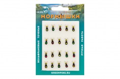  Мормышка Вольфрам Капля-коза Ø4-1.0гр уп.20шт арт:133