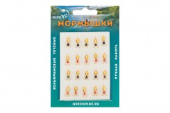  Мормышка Вольфрам Капля-коза Ø4-1.0гр уп.20шт арт:138