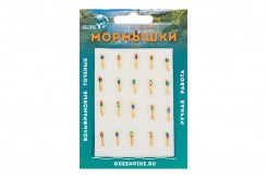  Мормышка Вольфрам Мотылек Ø1.5-0.25гр уп.20шт арт:177,1