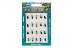  Мормышка Вольфрам Опарыш Ø4-1.0гр уп.20шт арт:194