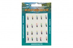  Мормышка Вольфрам Овсинка Ø1.5-0.25гр уп.20шт арт:180,1
