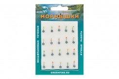  Мормышка Вольфрам Полудробь-хрень Ø4-0.4гр уп.20шт арт:85,3
