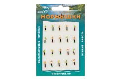  Мормышка Вольфрам Столбик Ø1.5-0.25гр уп.20шт арт:31,1