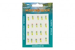  Мормышка Вольфрам Столбик Ø2-0.4гр уп.20шт арт:244